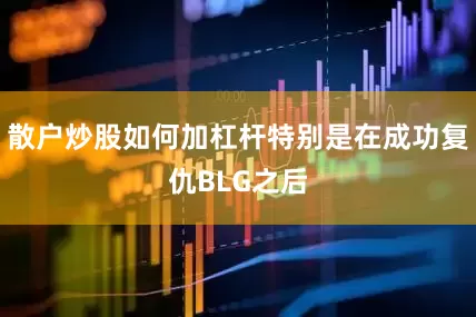 散户炒股如何加杠杆特别是在成功复仇BLG之后